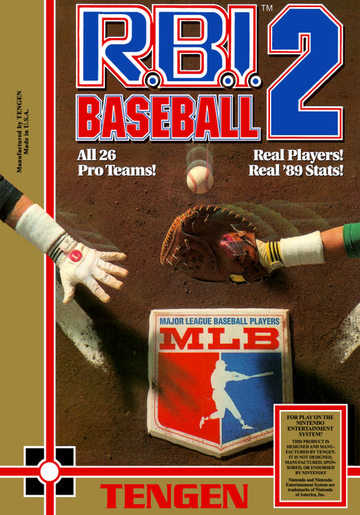 R.B.I. Baseball 2 (USA) (Unl) box art